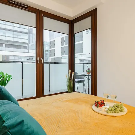 Cozy Family With Balcony Near Zlote Tarasy 公寓 *