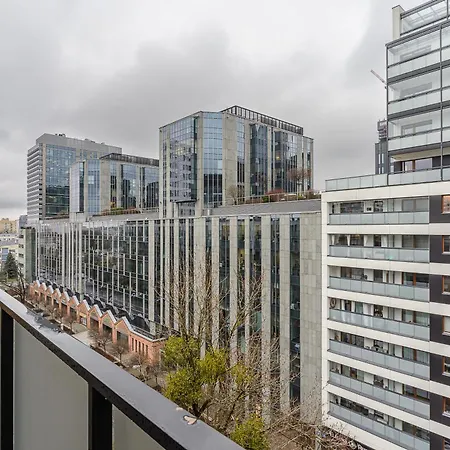 Cozy Family With Balcony Near Zlote Tarasy Apartmán Varšava